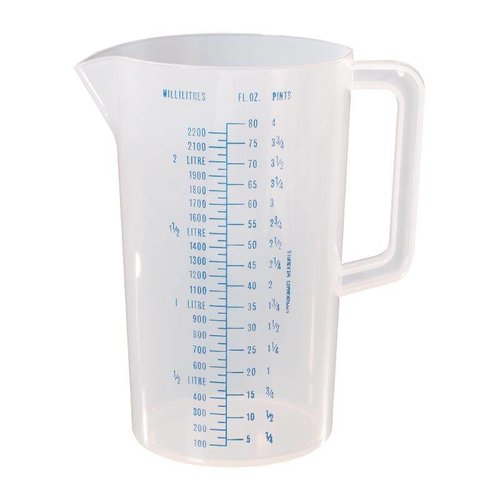 XXLselect Polypropylene Measuring Jug, 2,2 L XXLselect Polypropylene Measuring Jug, 2,2 L