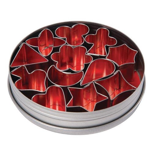 Vogue Aspic Pastry Cutter Set Large (Pack of 12) Vogue Aspic Pastry Cutter Set Large (Pack of 12)