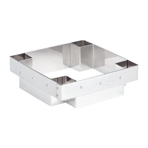 Matfer Bourgeat Forma kwadratowa | 10,7x10,7x(H)7,5cm Matfer Bourgeat Forma kwadratowa | 10,7x10,7x(H)7,5cm
