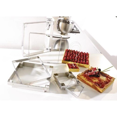 Matfer Bourgeat Forma kwadratowa | 10,7x10,7x(H)7,5cm Matfer Bourgeat Forma kwadratowa | 10,7x10,7x(H)7,5cm