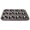 Vogue Carbon Steel Non-Stick Mini Muffin Tray 12 Cup Vogue Carbon Steel Non-Stick Mini Muffin Tray 12 Cup