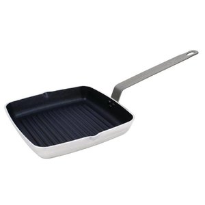 Vogue Non-Stick Teflon Aluminium Grill Pan 240x240 mm