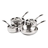 Vogue Stainless Steel Saucepan Saute 2,57L, Ø200 mm