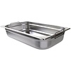 Vogue Stainless Steel Gastronorm Pan 1/1 100 mm with Handles Vogue Stainless Steel Gastronorm Pan 1/1 100 mm with Handles