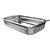 Vogue Stainless Steel Gastronorm Pan 1/1 100 mm with Handles