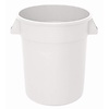 Vogue Polypropylene Round Container Bin White 38Ltr