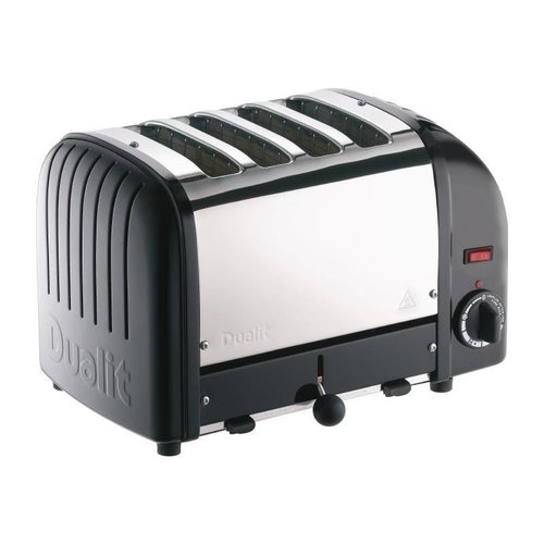 Dualit 4Slice Vario Toaster Black 40344 Dualit 4Slice Vario Toaster Black 40344