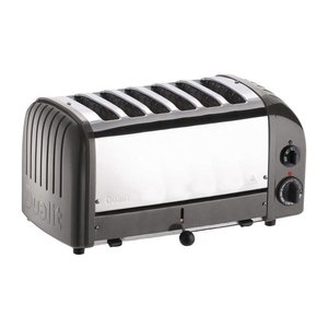 Dualit 6Slice Vario Toaster Charcoal 60156