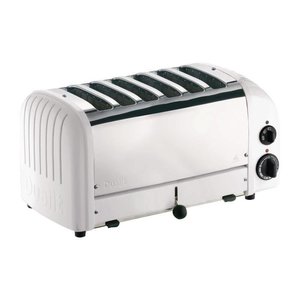 Dualit 6Slice Vario Toaster White 60146