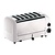 Dualit Toster 6 przegród | biały | 3000W | 46x21x(H)22cm