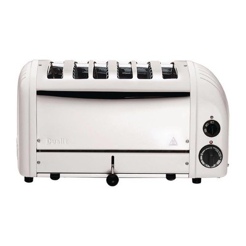 Dualit Toster 6 przegród | biały | 3000W | 46x21x(H)22cm Dualit Toster 6 przegród | biały | 3000W | 46x21x(H)22cm