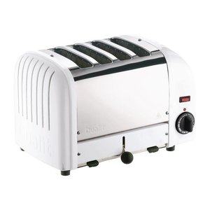 Dualit Toster 4 przegrody | biały | 2200W | 36x21x(H)22cm Dualit Toster 4 przegrody | biały | 2200W | 36x21x(H)22cm