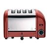 Dualit 4Slice Vario Toaster Red 40353