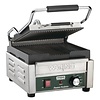 Waring Single Cast Iron Contact Grill, Grooved Grill Plate, 244 x 231 mm, 2 kW