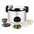 Buffalo Rice Cooker 9 L Dry and 20 L Cooked Rice, 2,85 kW with Non-Stick Surface