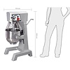 Buffalo Planetary Mixer 29 L, 1,5 kW, 3 Speeds