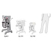 Buffalo Planetary Mixer 29 L, 1,5 kW, 3 Speeds