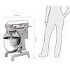 Buffalo Planetary Mixer 20 L, 1,1 kW, 3 Speeds