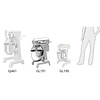Buffalo Planetary Mixer 20 L, 1,1 kW, 3 Speeds