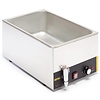 Buffalo Countertop Electric Bain Marie, 1-Chamber with Drain Tap, GN 1/1, 1,3 kW