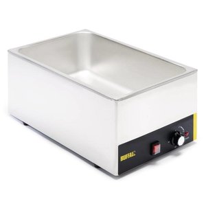 Buffalo Countertop Electric Bain Marie, 1-Chamber, GN 1/1, 1,3 kW Buffalo Countertop Electric Bain Marie, 1-Chamber, GN 1/1, 1,3 kW