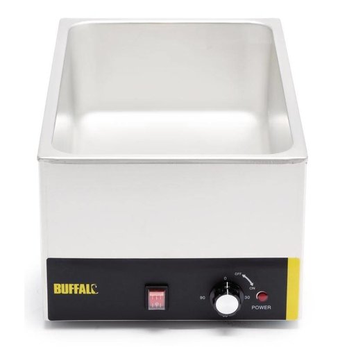 Buffalo Countertop Electric Bain Marie, 1-Chamber, GN 1/1, 1,3 kW Buffalo Countertop Electric Bain Marie, 1-Chamber, GN 1/1, 1,3 kW