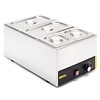 Buffalo Countertop Electric Bain Marie, 1-Chamber, 2 x GN 1/3 + 2 x GN 1/6, 1,3 kW