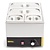 Buffalo Countertop Electric Bain Marie, 1-Chamber, 2 x GN 1/3 + 2 x GN 1/6, 1,3 kW