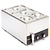 Buffalo Countertop Electric Bain Marie, 1-Chamber with Drain Tap, 2 x GN 1/3 + 2 x GN 1/6, 1,3 kW