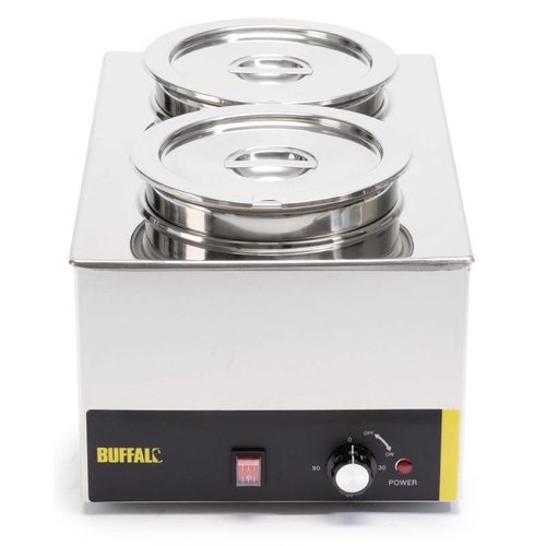 Buffalo Bemar Thermosystem | 2x 5,2L | 1300W | 340x565x(H)295mm Buffalo Bemar Thermosystem | 2x 5,2L | 1300W | 340x565x(H)295mm