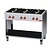 Gastro M Freestanding Gas Cooker with 6 Burners, 25,8 kW