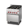 Gastro M Gas Cooker with 4 Burners and Gas Oven, 22,2 kW Gastro M Gas Cooker with 4 Burners and Gas Oven, 22,2 kW