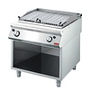 Gastro M Gazowy grill lawowy, żeliwny, 2 strefy grzewcze,15 kW na podstawie półotwartej Gastro M Gazowy grill lawowy, żeliwny, 2 strefy grzewcze,15 kW na podstawie półotwartej