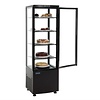 Polar Refrigeration  Refrigerated Display Square, 235 L, from 2°C to 12°C, Stationary, Black