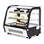Polar Refrigeration  Refrigerated Display Rectangular, 120 L, from 2°C to 12°C, Countertop, Black-Silver