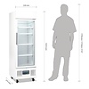 Polar Refrigeration  Upright Glass Door Refrigerator 218 L, 2 °C to 8 °C
