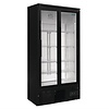Polar Refrigeration  Upright Double Glass Door Refrigerator 490 L, 2 °C to 8 °C