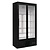 Polar Refrigeration  Upright Double Glass Door Refrigerator 490 L, 2 °C to 8 °C