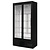 Polar Refrigeration  Upright Double Glass Door Refrigerator 490 L, 2 °C to 8 °C