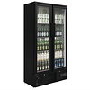 Polar Refrigeration  Upright Double Glass Door Refrigerator 490 L, 2 °C to 8 °C