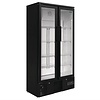 Polar Refrigeration  Szafa chłodnicza 2-drzwiowa przeszklona 490 L, 2 °C do 8 °C