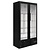 Polar Refrigeration  Upright Double Glass Door Refrigerator 490 L, 2 °C to 8 °C