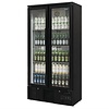 Polar Refrigeration  Szafa chłodnicza 2-drzwiowa przeszklona 490 L, 2 °C do 8 °C
