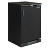 Polar Refrigeration  Single Hinged Door Back Bar Cooler 140 L, from 2 °C to 8 °C, Black 104 Bottles
