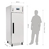 Polar Refrigeration  Upright Stainless Steel Refrigerator GN 2/1, 600 L, -2 °C to 5 °C Polar Refrigeration  Upright Stainless Steel Refrigerator GN 2/1, 600 L, -2 °C to 5 °C