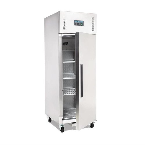 Polar Refrigeration  Upright Stainless Steel Refrigerator GN 2/1, 600 L, -2 °C to 5 °C Polar Refrigeration  Upright Stainless Steel Refrigerator GN 2/1, 600 L, -2 °C to 5 °C