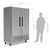 Polar Refrigeration  Szafa mroźnicza 2-drzwiowa 960 L, -20 °C do -10 °C