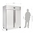 Polar Refrigeration  Szafa mroźnicza 2-drzwiowa GN 2/1, 1300 L, -22 °C do -18 °C