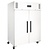 Polar Refrigeration  Upright Double Door Refrigerator 1200 L, -2 °C to 8 °C