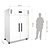 Polar Refrigeration  Upright Double Door Refrigerator 1200 L, -2 °C to 8 °C